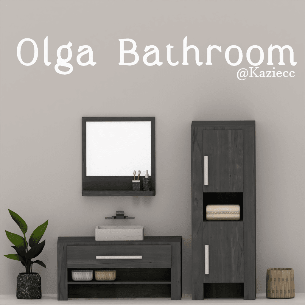 Галерея мода Набор для ванной Olga bathroom #1